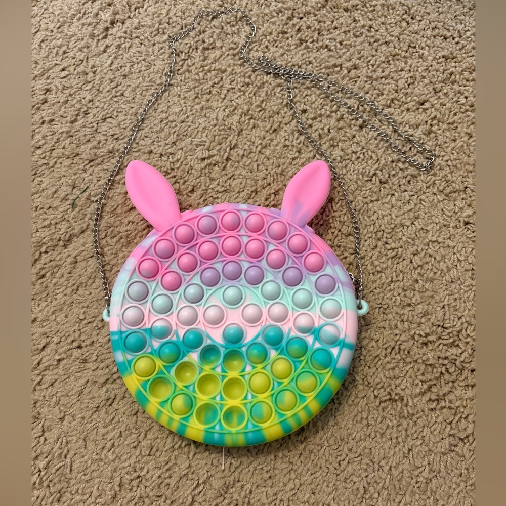 Pop It Bunny Easter Purse